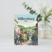 Millersburg, Ohio Postkarte (Stehend Vorderseite)