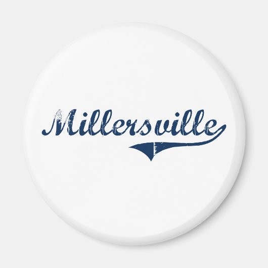 Millersville Pennsylvania Classic Design Magnet (Vorne)