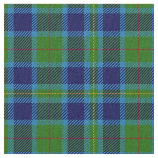 Millertartan-Druck Stoff (Nahaufnahme)