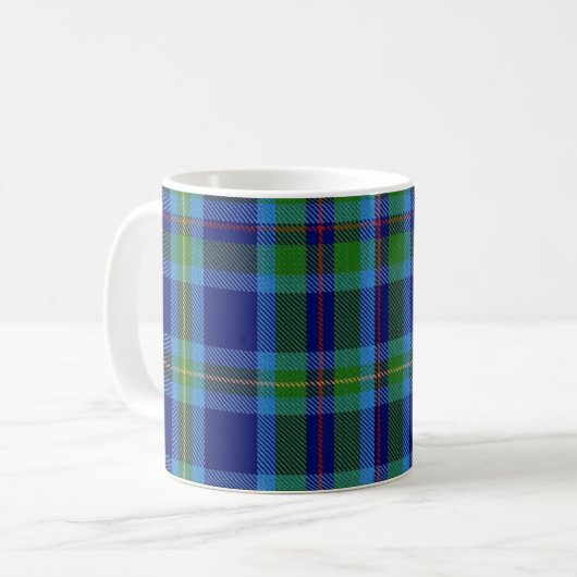 Millertartan-Tasse Kaffeetasse (Vorderseite Links)