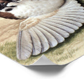 Millet Blume und Sojabohnen Poster (Ecke)