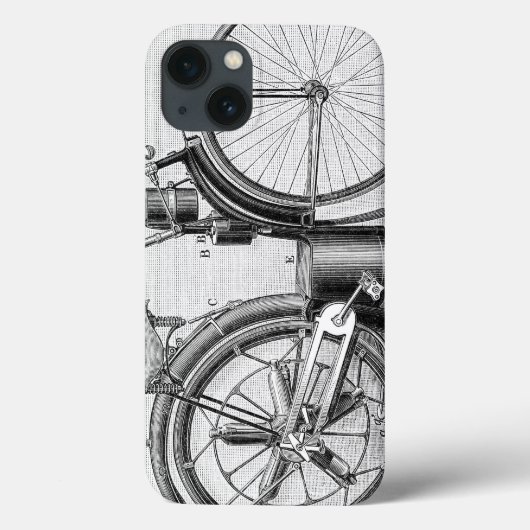 Millet Motorcycle, 1895 Case-Mate iPhone Hülle (Rückseite)