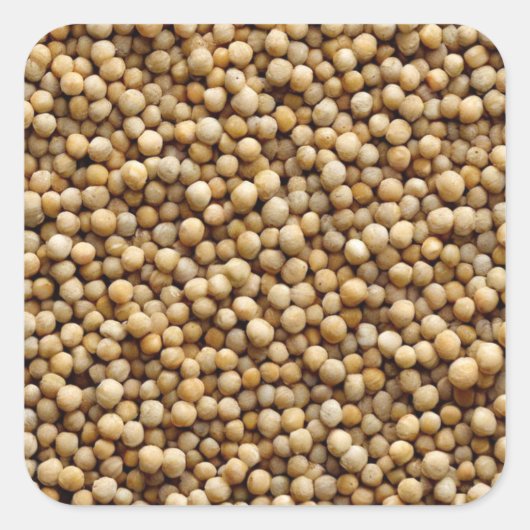 Millet Quadratischer Aufkleber (Vorderseite)