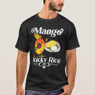 Milli isst Mango Sticky Rice Gesunde Ernährung Tha T-Shirt