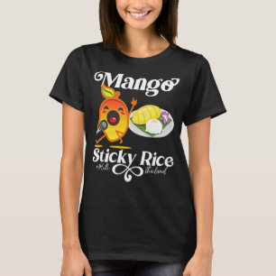 Milli isst Mango Sticky Rice Gesunde Ernährung Tha T-Shirt