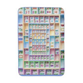 Milliamperestunde Jongg deckt Bad-Matte mit Badematte (Vorderseite Vertikal)