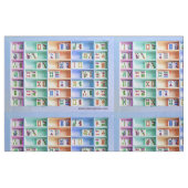 Milliamperestunde Jongg deckt Gewebe mit Ziegeln Stoff (Fat Quarter (45,7 x 55,9 cm))