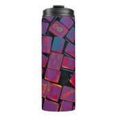 Milliamperestunde Jongg deckt Trommel mit Ziegeln Thermosbecher (Vorderseite)