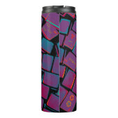 Milliamperestunde Jongg deckt Trommel mit Ziegeln Thermosbecher (Rückseite)