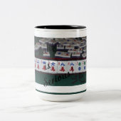 Milliamperestunde jongg ist ernste Tasse! Zweifarbige Tasse (Mittel)