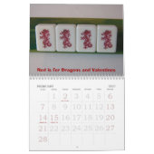 Milliamperestunde-Jongg Liebhaber 2011 Kalender (Feb 2027)