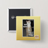 Milliamperestunden-Bauch hat ein glückliches Button (Vorne & Hinten)