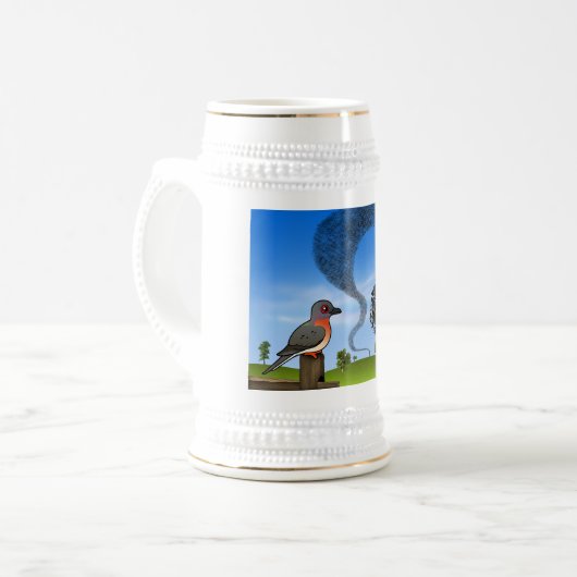 Milliarden Bierglas (Vorderseite Links)