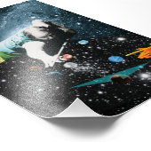 Milliarden Billard Fotodruck (Ecke)