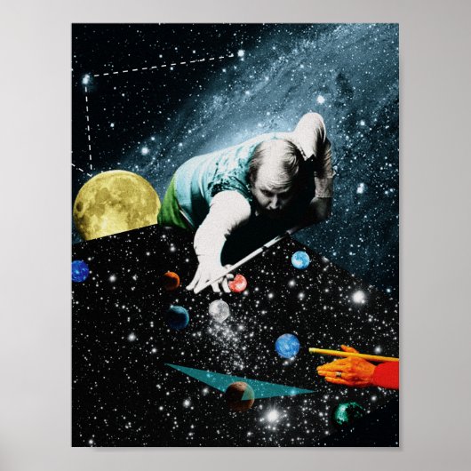 Milliarden Billard Poster (Vorne)