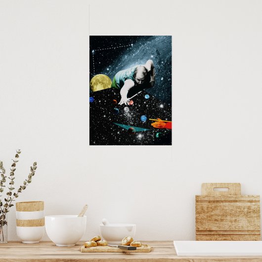 Milliarden Billionen Poster (Küche)