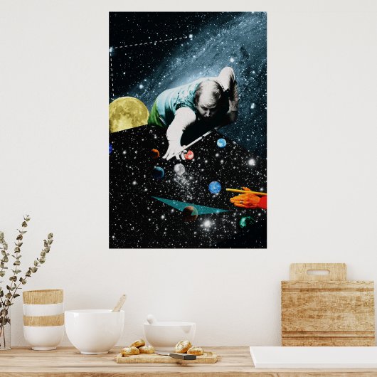 Milliarden Billionen Poster (Küche)