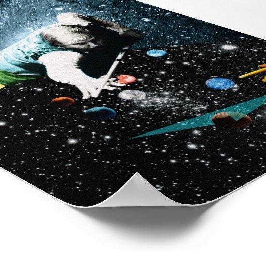 Milliarden Billionen Poster (Ecke)