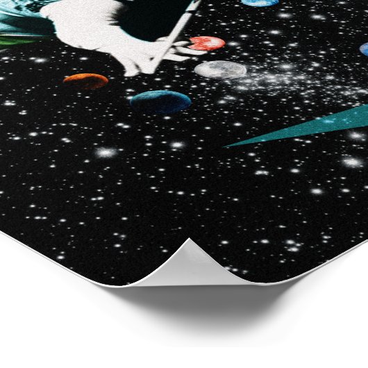 Milliarden Billionen Poster (Ecke)