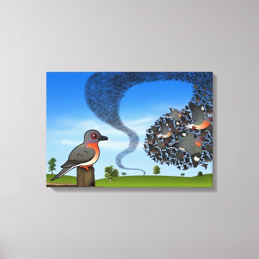 Milliarden Leinwanddruck (Vorderseite)