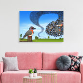 Milliarden Leinwanddruck (Insitu (Wohnzimmer))