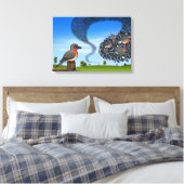 Milliarden Leinwanddruck (Insitu (Schlafzimmer))