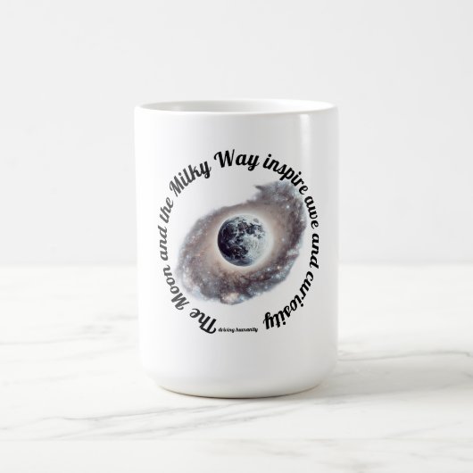 Milliarden Sterne, Planeten und kosmische Wunder Kaffeetasse (Mittel)