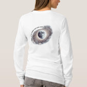 Milliarden Sterne, Planeten und kosmische Wunder T-Shirt (Rückseite)