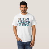 Milliarden von Sternen T-Shirt (Vorne ganz)