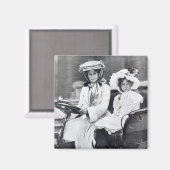 Millicent Duchess Sutherland und ihre Tochter Magnet (Vorderseite/Rückseite)