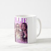 Millie Bobby Brown Aesthetic Collage Mug Kaffeetasse (VorderseiteRechts)