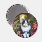 Millie die Ragdoll Katze, Magnet (Vorderseite/Rückseite)