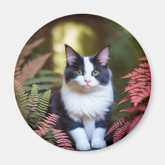 Millie die Ragdoll Katze, Magnet (Vorne)
