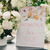 Millie Floral Momosa Bar Poster