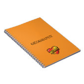 Millie Orange Notizblock (Rechte Seite)