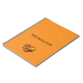 Millie Orange Notizblock (Linke Seite)