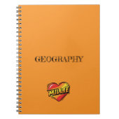 Millie Orange Notizblock (Vorderseite)
