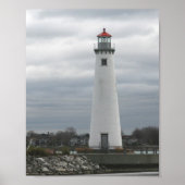 Milliken Staat Harbour Lighthouse Poster (Vorne)