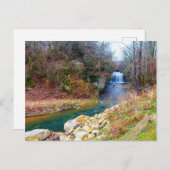 Millikin Falls, Columbus, Ohio Postkarte (Vorne/Hinten)