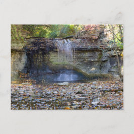 Millikin Falls, QT Metro Park, Columbus, Ohio Postkarte