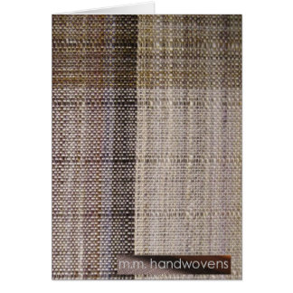 Millimeter handwovens Schokolade