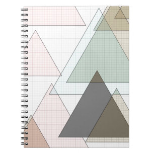 Millimeterpapier Dreiecke graph paper Notizblock