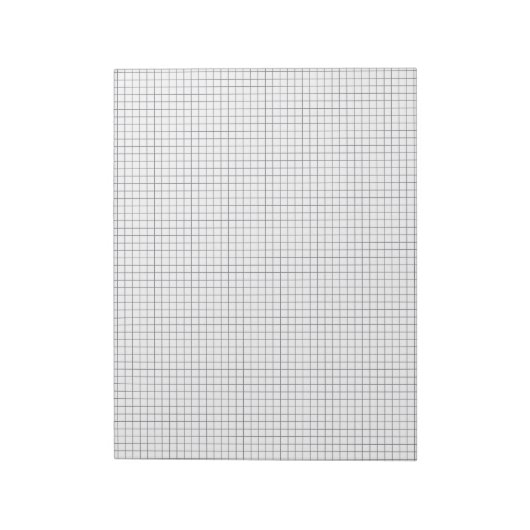 Millimeterpapier Notizblock (Rotiert)