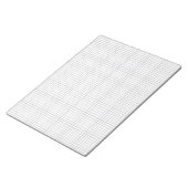 Millimeterpapier Notizblock (angewinkelt)