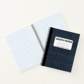 Millimeterpapier Spiralkomposition Notizblock (Innenseite)