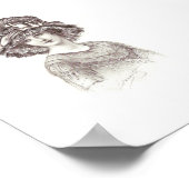 Millinery Herald Image Poster (Ecke)