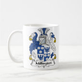 Millington Familienwappen Kaffeetasse (Links)
