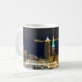 Million Dollar-Ansicht, Tasse Clevelands OH- (Vorderseite Links)