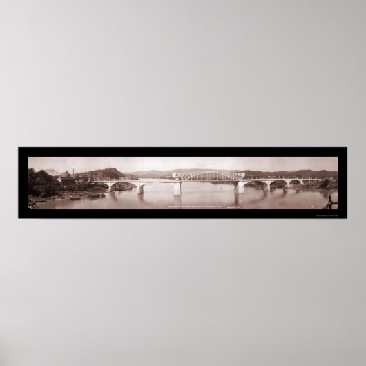 Million Dollar Bridge TN Foto 1917 Poster (Vorne)