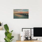 Million Dollar Brücke über den Manatee River, Poster (Heimbüro)